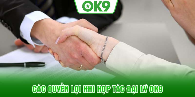 Các quyền lợi khi hợp tác đại lý OK9